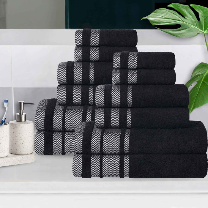 Hays Cotton Medium Weight 12 Piece Towel Set