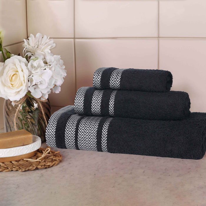 Hays Cotton Medium Weight 3 Piece Towel Set