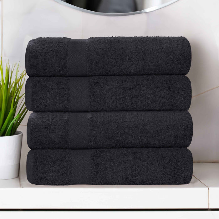 Franklin Cotton Eco Friendly 4 Piece Bath Towel Set