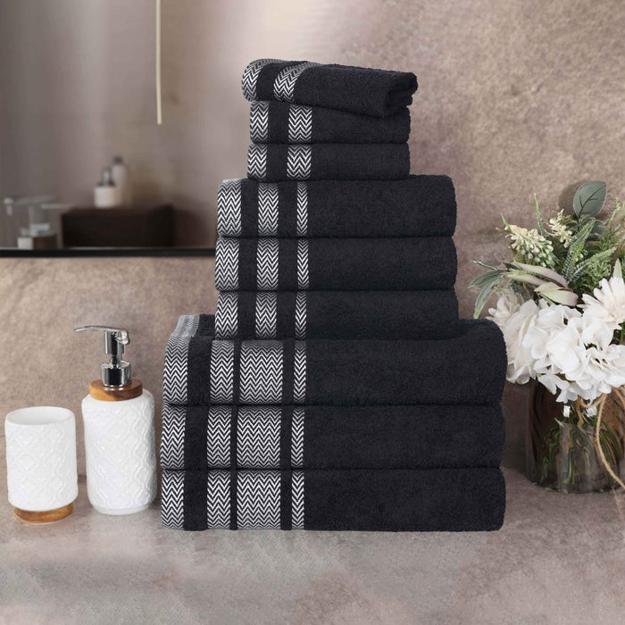 Hays Cotton Medium Weight 9 Piece Towel Set