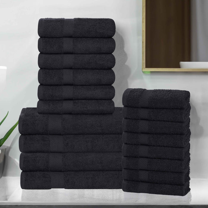 Franklin Eco Friendly Cotton 18 Piece Towel Set