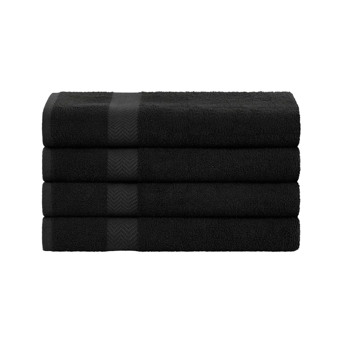 Franklin Cotton Eco Friendly 4 Piece Bath Towel Set