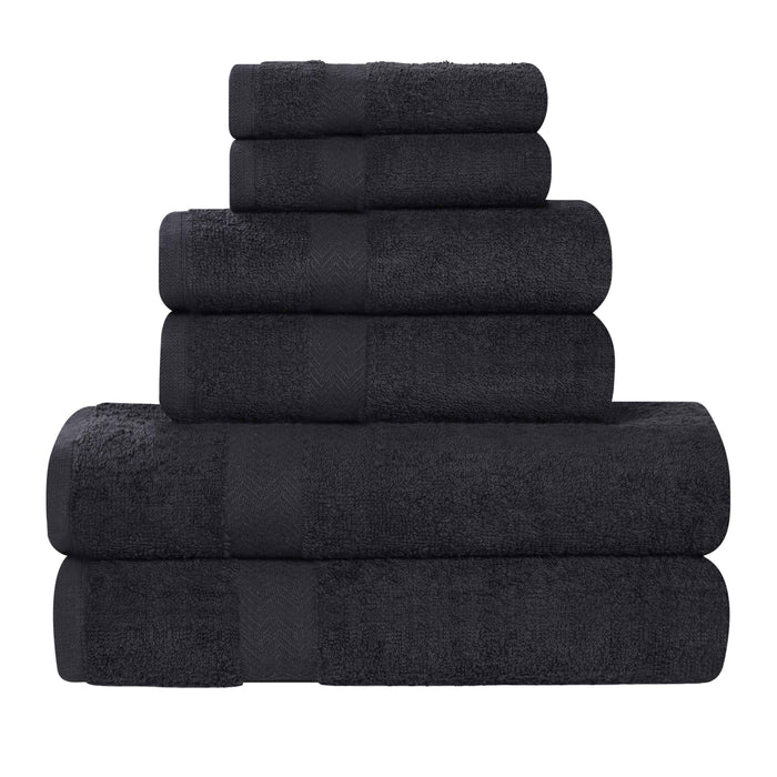 Frankly Eco Friendly Cotton 6 Piece Towel Set