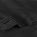 650 Thread Count Egyptian Cotton Solid Pillowcase Set - Black