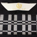 Larissa Cotton Geometric Embroidered Jacquard Border 6 Piece Towel Set - Black