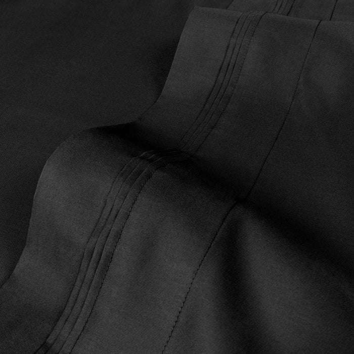 Egyptian Cotton Eco-Friendly 700 Thread Count Sheet Set - Black