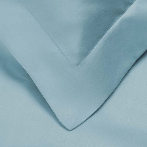 1000 Thread Count Wrinkle Resistant Solid Duvet Cover Set - Blue