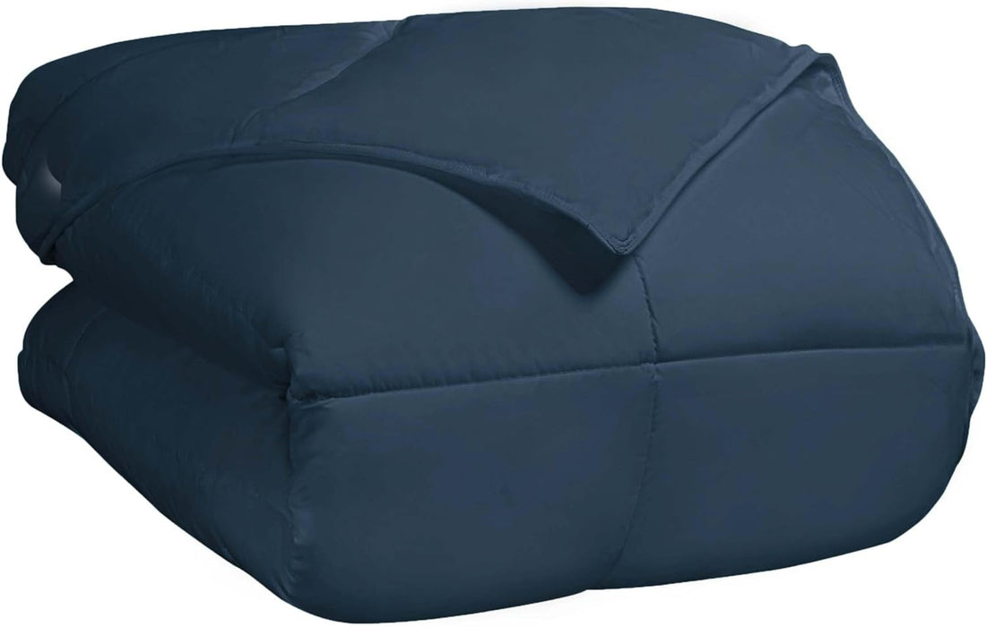 Classic All-Season Reversible Down Alternative Comforter - Blue