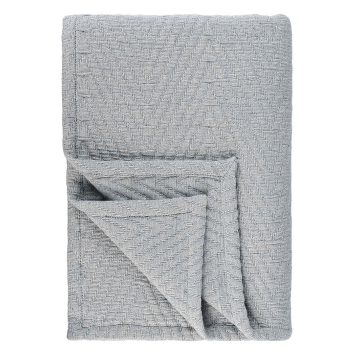 Aswan Cotton Medium Weight Chevron Woven Coverlet