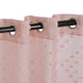 Poppy Sheer Panel Grommet Curtain Panel Set - Blush