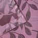 Leaves Machine Washable Room Darkening Blackout Curtains - Blush