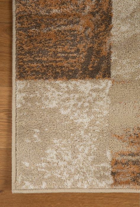 Brentwood Modern Abstract Indoor Area Rug - Camel