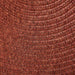 Classic Braided Area Rug Indoor Outdoor Rugs Oval - Brick