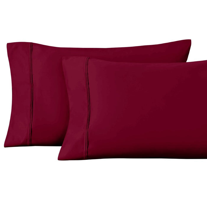 1200 Thread Count Egyptian Cotton 2 Piece Pillowcase Set