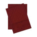 Egyptian Cotton 300 Thread Count 2 Piece Striped Pillowcase Set - Burgundy