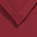 Egyptian Cotton 700 Thread Count Solid Duvet Cover and Pillow Sham Set - Burgundy