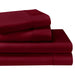 1200 Thread Count Egyptian Cotton Deep Pocket Bed Sheet Set - Burgundy