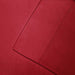 Cotton Flannel Solid 2 Piece Pillowcase Set - Burgundy