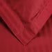 Egyptian Cotton 600 Thread Count Striped Duvet Cover Set - Burgundy