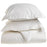 Joi 1500-Thread Count 100% Cotton Solid Duvet Cover and Pillow Sham Set