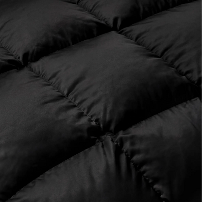 Brushed Microfiber Down Alternative Medium Weight Solid Comforter