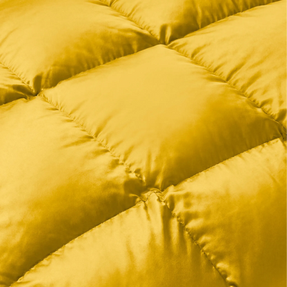 Brushed Microfiber Down Alternative Medium Weight Solid Comforter