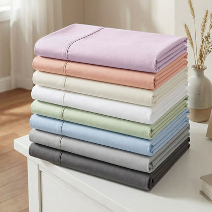 1000 Thread Count Cotton Rich Solid Deep Pocket Bed Sheet Set
