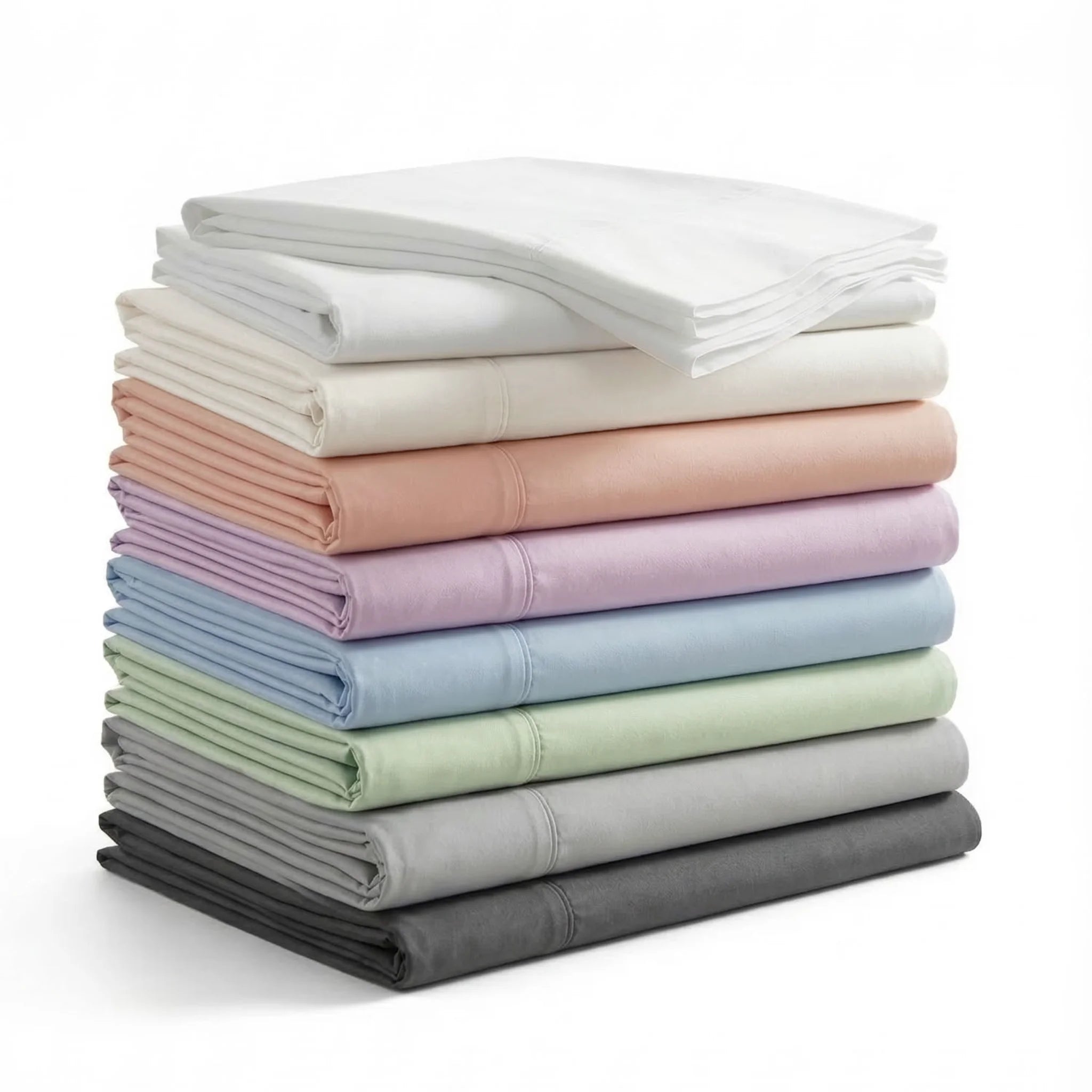 1000 Thread Count Cotton Rich Solid Deep Pocket Bed Sheet Set