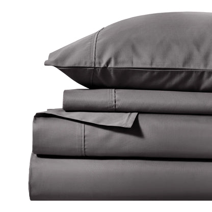 1000 Thread Count Cotton Rich Solid Deep Pocket Bed Sheet Set