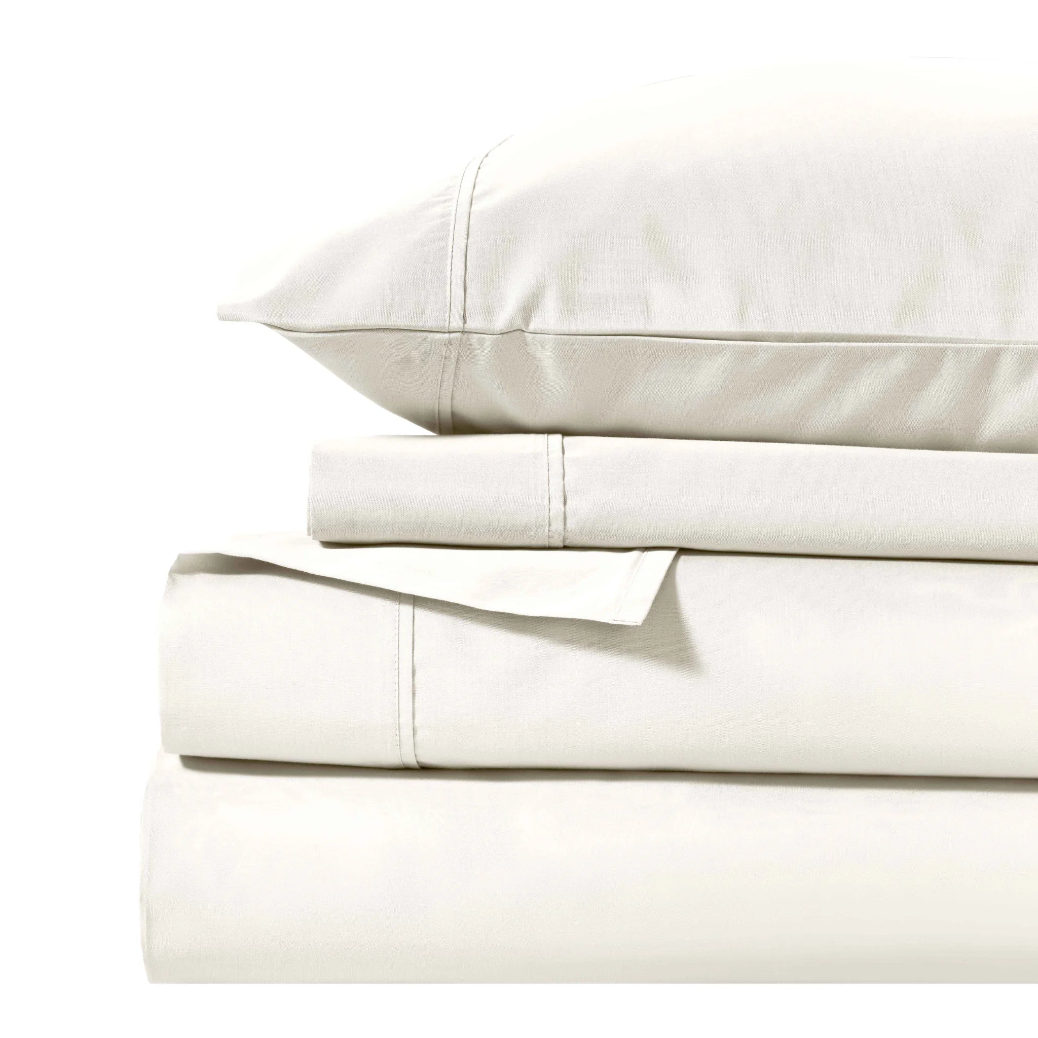 1000 Thread Count Cotton Rich Solid Deep Pocket Bed Sheet Set