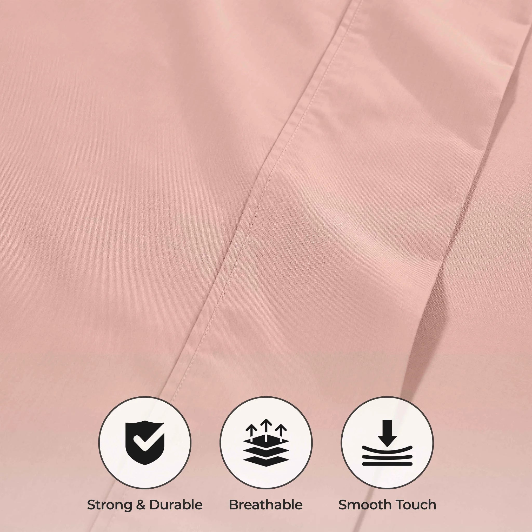 1000 Thread Count Cotton Rich Solid Deep Pocket Bed Sheet Set