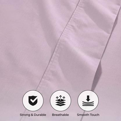 1000 Thread Count Cotton Rich Solid Deep Pocket Bed Sheet Set