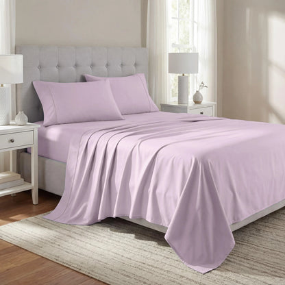 1000 Thread Count Cotton Rich Solid Deep Pocket Bed Sheet Set