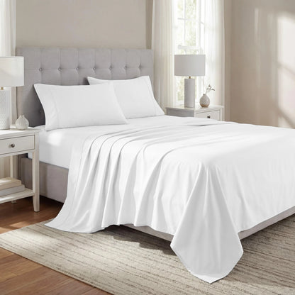 1000 Thread Count Cotton Rich Solid Deep Pocket Bed Sheet Set