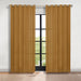 Solid Machine Washable Room Darkening Blackout Curtains, Set of 2 - Camel