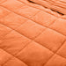 Quilted Microfiber Weighted Throw Blanket - Canyon Clay