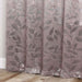 Leaves Grommet Room Darkening Blackout Curtains, Set of 2 - Cappuccino