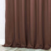 Solid Machine Washable Room Darkening Blackout Curtains, Set of 2 - Cappuccino