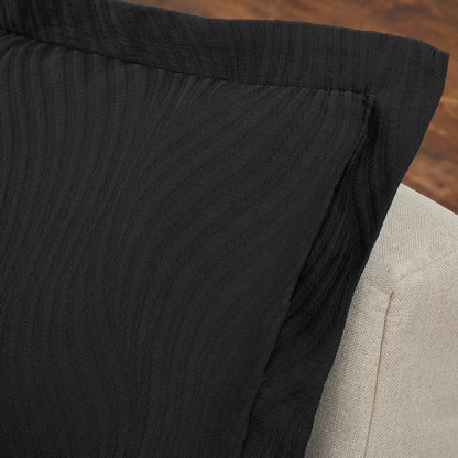 Cascade Cotton Jacquard Matelassé 3-Piece Bedspread Set - Blue Nile Mills