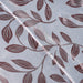 Leaves Machine Washable Room Darkening Blackout Curtains, Set of 2 -Champaigne