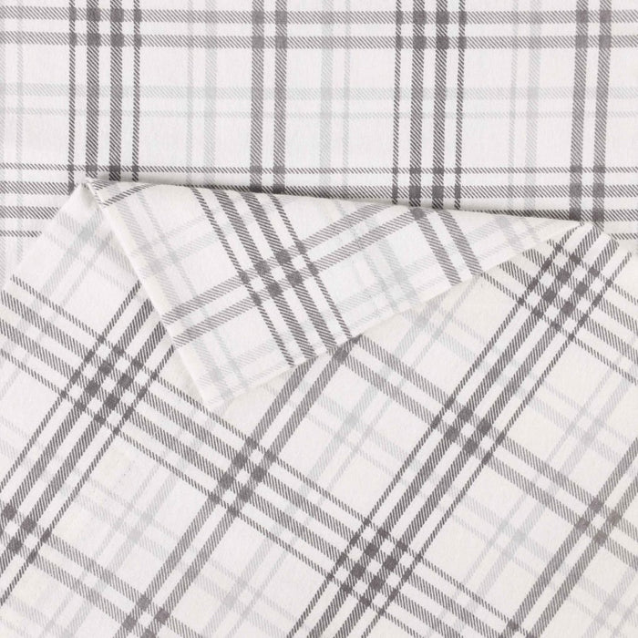 Plaid Flannel Cotton Classic Farmhouse Deep Pocket Bed Sheet Set