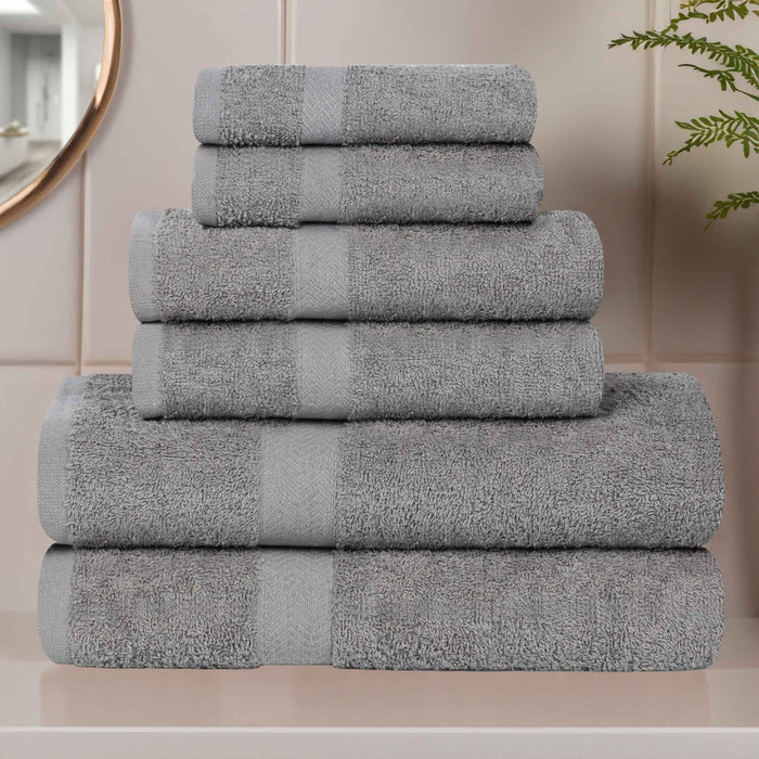 Frankly Eco Friendly Cotton 6 Piece Towel Set