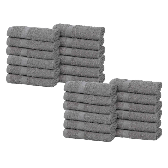 Franklin Cotton Eco Friendly 24 Piece Face Towel Set