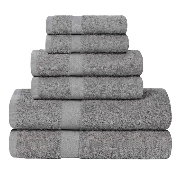 Frankly Eco Friendly Cotton 6 Piece Towel Set