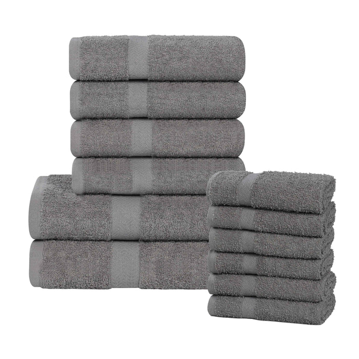 Franklin Cotton Eco Friendly 12 Piece Towel Set