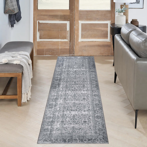 Uma Oriental Medallion Indoor Bohemian Area Rug - Blue Nile Mills