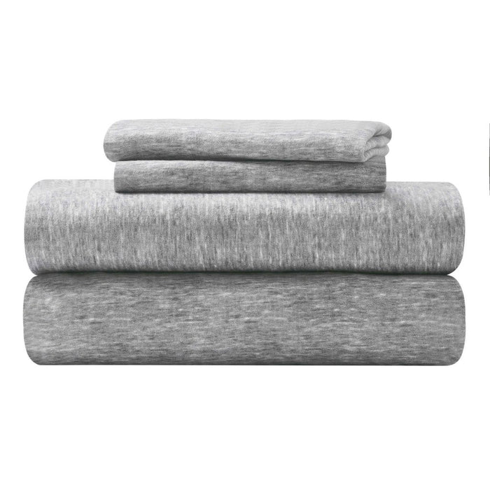 Melange Flannel Cotton Two-Toned Brushed Deep Pocket Sheet Set