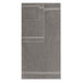 Franklin Cotton Eco Friendly 4 Piece Bath Towel Set - Charcoal