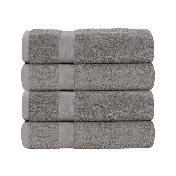 Franklin Cotton Eco Friendly 4 Piece Bath Towel Set