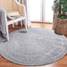 Reversible Braided Area Rug Two Tone Indoor Outdoor Rugs - Charcoal